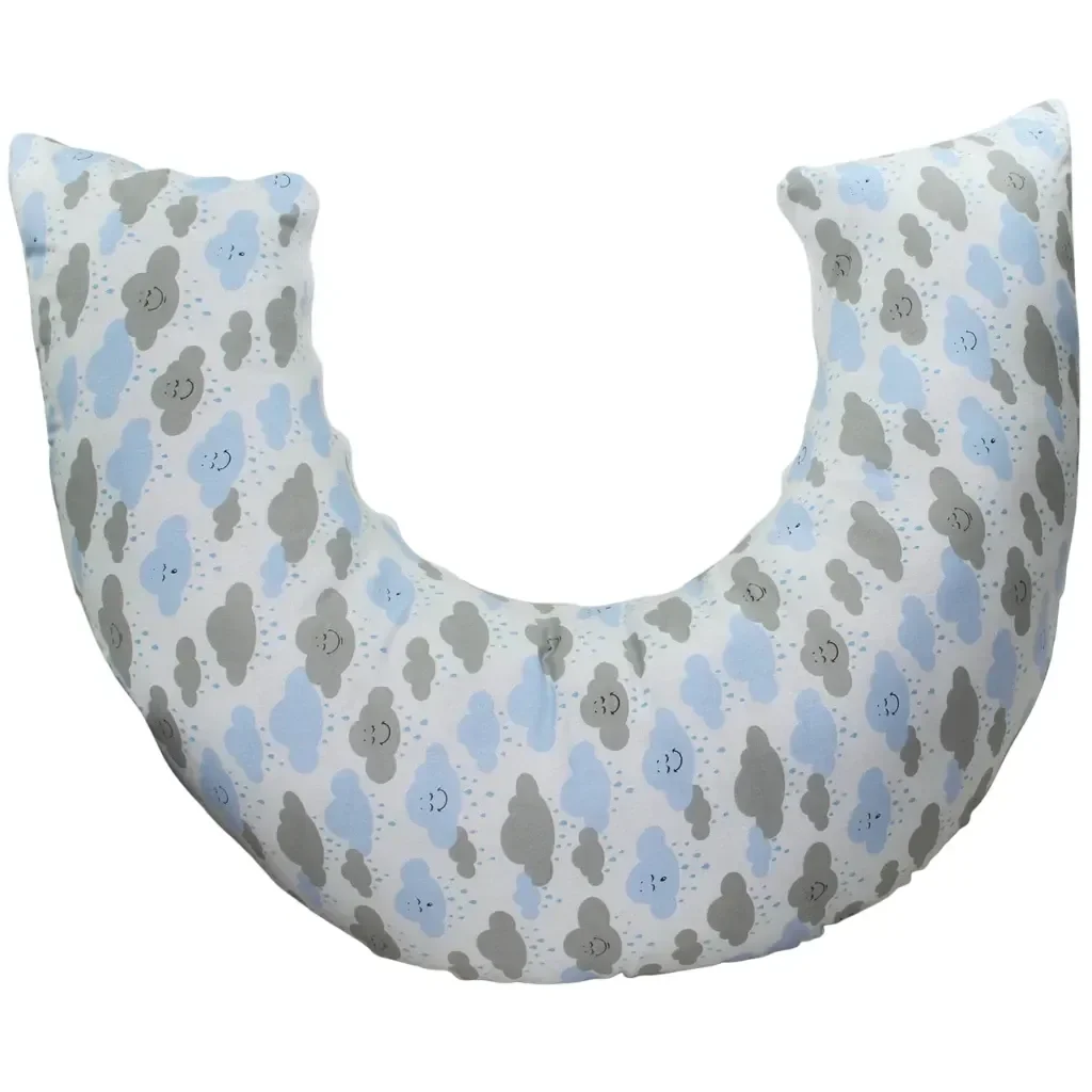 Almofada Amamentação - Nuvem Azul