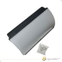 Ver imagem 6 de Luminária de Parede Arandela Mezzaluna Externa Led 6000k Luz Fria 30w Bivolt P/ Varanda Quintal