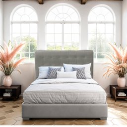 Cabeceira Casal Queen de Cama Box Estofada Ana 160 Cm Veludo - 2
