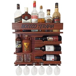 Barzinho de Parede Bebidas Adega de Vinho Boteco Terapia Im - 1