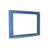 Espelho Para Banheiro Com Prateleira 50cm Azul - 1
