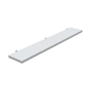 Ver imagem 1 de 1 Prateleira Branca 60X10 Com Suporte Flutuante Mdf Organizadora Decoração Cozinha Quarto Banheiro