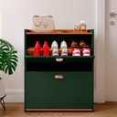 Ver imagem 4 de Sapateira Organizadora Pequena Apartamento 12 Pares Calçados Gavetas Basculante Decoração Quarto