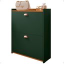 Ver imagem 1 de Sapateira Organizadora Pequena Apartamento 12 Pares Calçados Gavetas Basculante Decoração Quarto