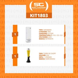 Cervejeira Expositora Porta Sólida 400L VCC400S Branca 220V Refrimate Com Chopeira 3,5L - 2