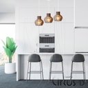 Ver imagem 5 de Pendente Luminária Circus 15 Madeira Desmontada 3 Unidades:branco