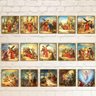 Quadro Azulejo Via Sacra 15 Unidades Tamanho 10x10 Cm - 1