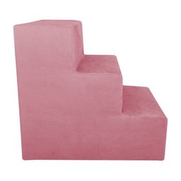 Escada Pet para Cães e Gatos Suede Rosa Dal Poz Estofados - 3