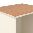 Ver imagem 7 de Armario Compacto Organizador Livreiro Multiuso Livia Office:off/cedro