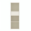 Ver imagem 3 de Armario Compacto Organizador Livreiro Multiuso Livia Office:off/cedro