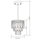 Ver imagem 4 de Lustre Pendente Startec Mini Florença Cromado G9 Bivolt