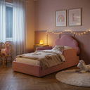Ver imagem 6 de Cama Infantil Nuvem para Menina Montessoriana Baixa com Proteção Lateral Rosa