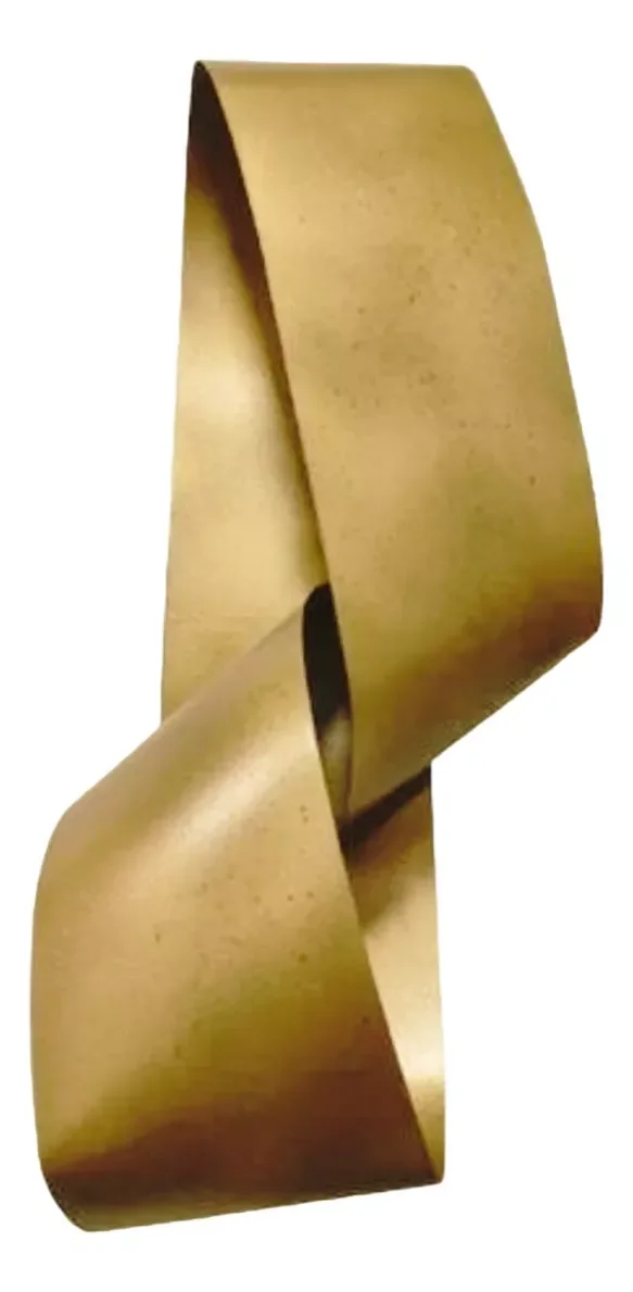 Decoração Escultura de Parede de Metal Exclusivo no Brasil Home Decor Dourado