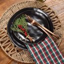 Ver imagem 2 de Prato de Sobremesa Copa e Cia Organic em Cerâmica Preto