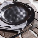 Ver imagem 3 de Prato de Sobremesa Copa e Cia Organic em Cerâmica Preto