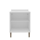 Ver imagem 3 de Balcão de Cozinha 2 Portas 70cm com Tampo Lavanda Provençal Cor Branco Liso - Mademovel