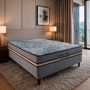 Colchão King Molas Ensacadas Active + Base 193x203x70