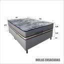 Ver mais imagens de Colchão King Molas Ensacadas Active + Base 193x203x70