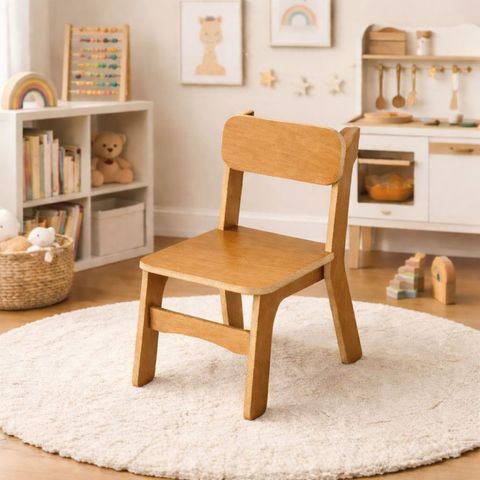 Cadeira Infantil Mdf para Quarto e Brinquedoteca:amadeirado