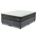 Ver imagem 1 de Cama Box Colchão Queen Ortopédico D33 Euro Pillow Ultra 158x198x63cm