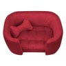Cama Pet Poltrona Baby Hanna Veludo - Ssx Multicoisas Cor Vermelho - 1