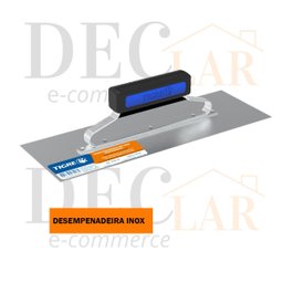 Desempenadeira Aço Inox Tigre 12x35cm - 2