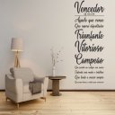 Ver imagem 1 de Adesivo de Parede Decorativo Frase Jesus Disse: Vinde a Mim