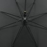Guarda Chuva Clássico Grande Preto Fazzoletti Automático 104cm Longo Cabo de Madeira - 8