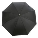 Ver imagem 2 de Guarda Chuva Clássico Grande Preto Fazzoletti Automático 104cm Longo Cabo de Madeira