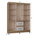 Ver imagem 3 de Guarda Roupa Poquema Capri 6 Portas 2 Gavetas
