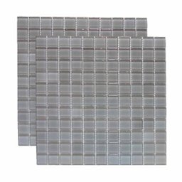 Pastilha Vidro 070 Cinza Claro (2,5x2,5 Cm) - Linea Vitral - 3