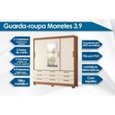 Ver imagem 3 de Guarda Roupa Casal 3 Portas c/Esp Morretes Areia S. Andirá