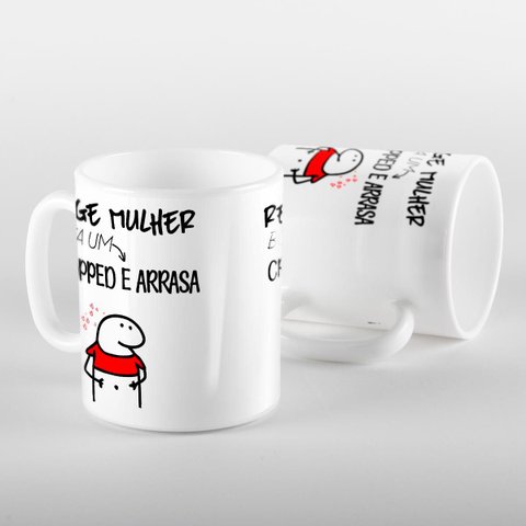 Caneca Flork Reage Bota Um Croped