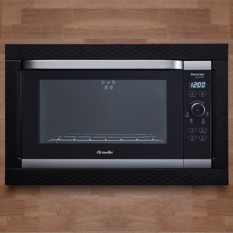 Forno Elétrico de Embutir Digital Mueller Decorato Preto 220v
