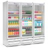 Refrigerador/ Expositor Vertical Conveniência GCVR-1450 BR Branco 1468 Litros Gelopar 110v - 1
