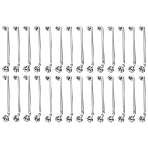 Alça de Apoio 80cm Barra Segurança Kit 28 Unidades Idoso Deficiente Cadeirante Quarto Banheiro Acess