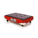 Ver imagem 1 de Cama Pet Bed Marrom/Vermelho 60x40x12cm