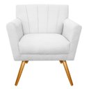 Ver imagem 3 de Kit Diva Recamier Vanessa 160cm Lado Esquerdo e 02 Poltronas Laura Suede - Doce Sonho Móveis RECAMIE