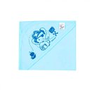 Ver imagem 1 de Toalha de Banho Bebe Mafessoni Simples C/capuz: Azul