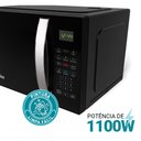 Ver imagem 5 de Micro-Ondas Philco 28 Litros Limpa Fácil 1100W Preto PMO30P 127V