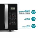 Ver imagem 6 de Micro-Ondas Philco 28 Litros Limpa Fácil 1100W Preto PMO30P 127V