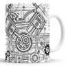 Caneca Engenheiro De Mecânica - Engenharia Mecânica - 2