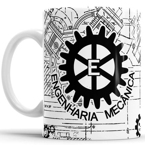 Caneca Engenheiro de Mecânica - Engenharia Mecânica