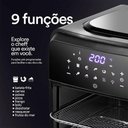 Ver imagem 6 de Fritadeira Sem Óleo Air Fryer Toutch Eaf12t 220v Eos Com Moedor Sal e Pimenta Duplo Tramontina