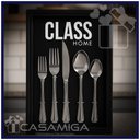 Ver imagem 6 de Faqueiro Inox 30 Peças Class Prateado C/ Faca Churrasco