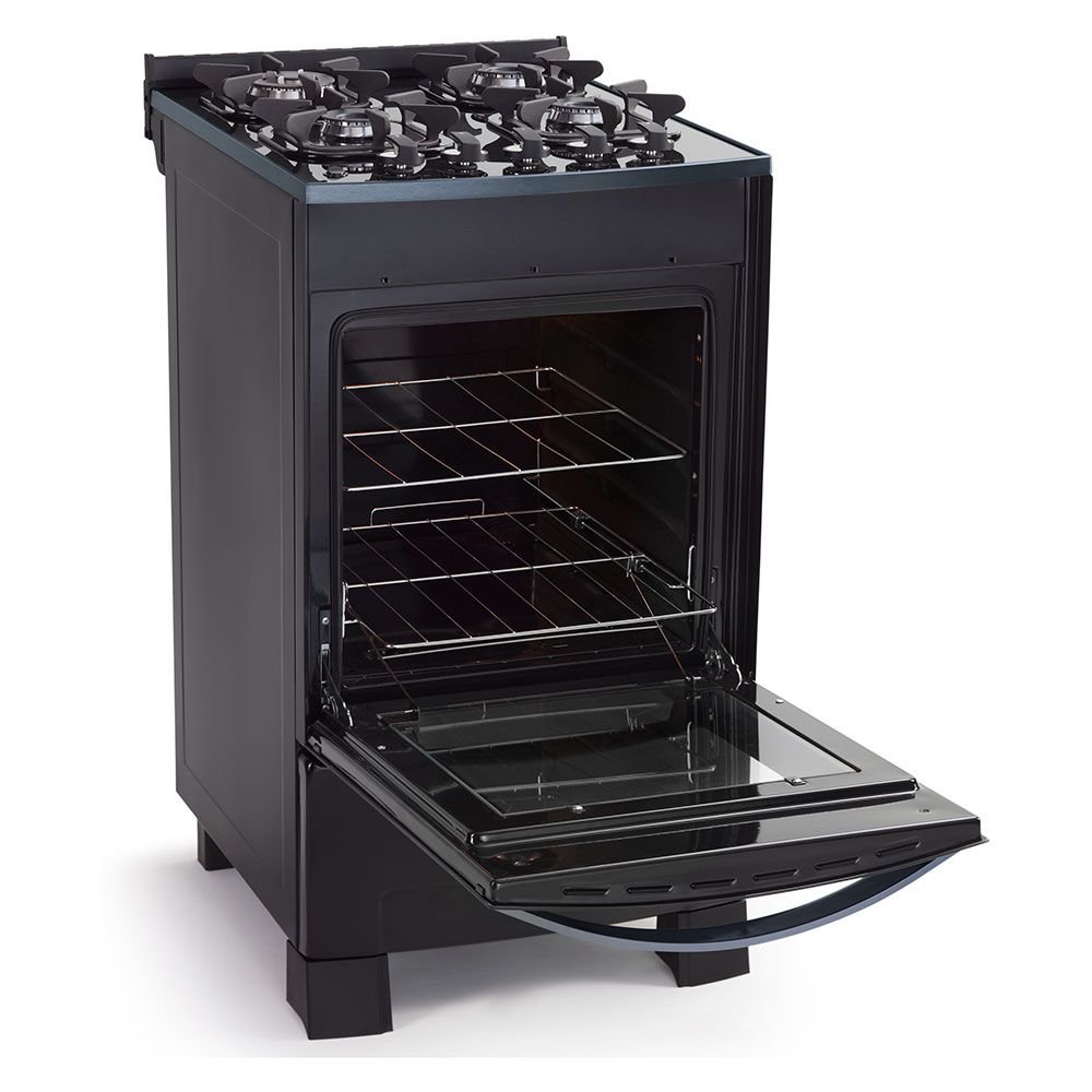 Fogão Mueller Decorato Vetro Piso 4 Bocas Preto Fosco G3 601230050 Bivolt - 3