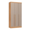 Ver imagem 2 de Guarda-Roupa Modulado 3 Portas e 2 Gavetas Infinity Marrom/Cedro/Duna Line