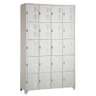 Armário Roupeiro De Aço Vestiário Academia 20 Portas Locker Cinza - 1