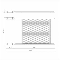 Grelha Tramontina em Aço Inox com Cabo de Madeira 83,5 X 45 Cm Tramontina - 5