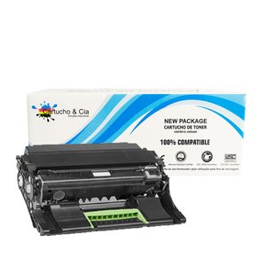 Cartucho de Cilindro Comp. Lexmark 50f0z00 Mx511 410 310 60k